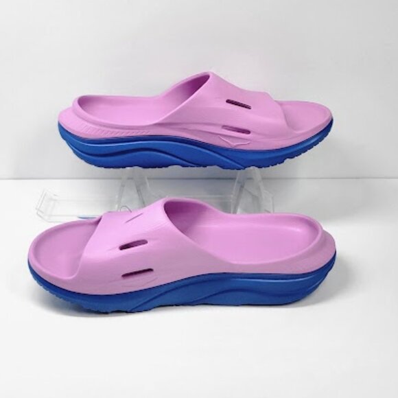 HOKA UNISEX ora recovery slide 3 pink Sz 11men 13 women's NEW - Picture 5 of 9